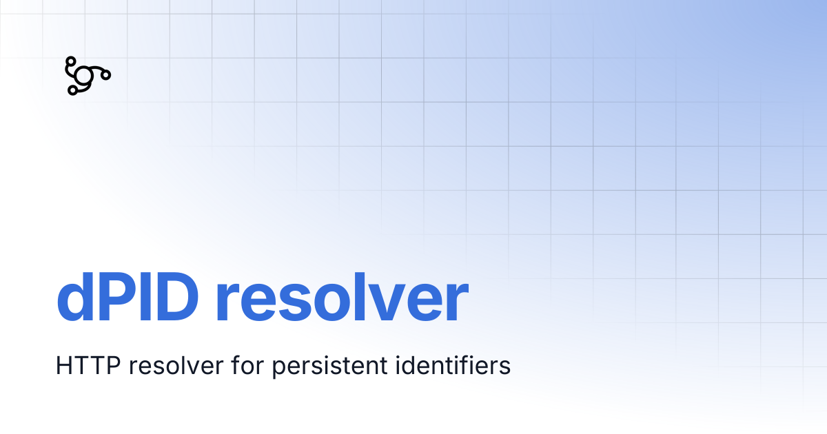 dPID resolver | DeSci Codex